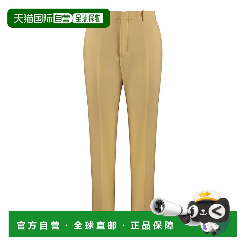 1h可退 香港直邮Gucci 古驰 女士 轻质绉绸长裤 805983Z7AC3
