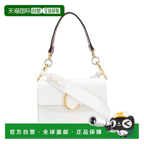 1h可退 香港直邮CHLOÉ 女士手提包 C19SS191A37100 AW2019 白色 C