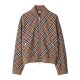 Burberry 格纹羊毛休闲夹克 80929631