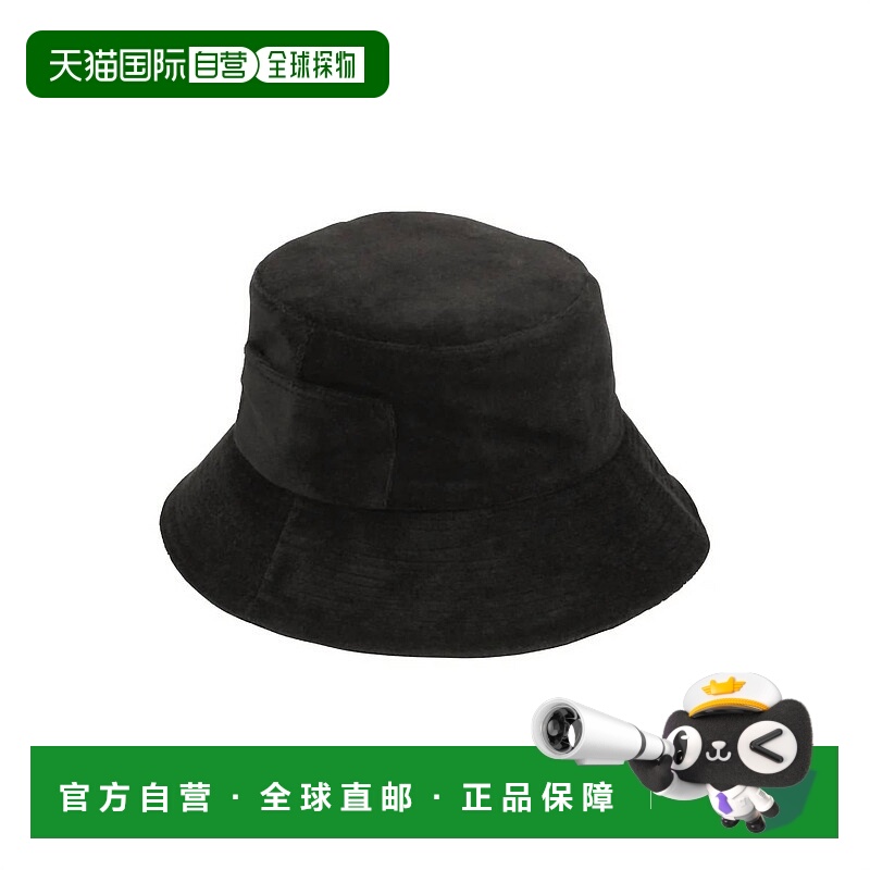 自营lack of color黑色女式波浪桶帽 美国奥莱直发帽子