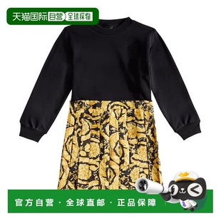 运动风连衣裙童装 香港直邮Versace Barocco 女童 003711 Young