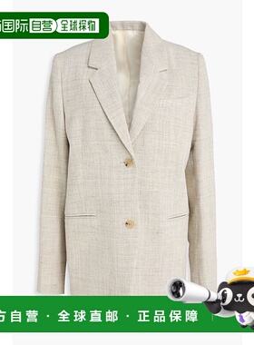 1h可退 香港直邮TOTÊME 女士 羊毛混纺西装外套 234WRZ869FB01090