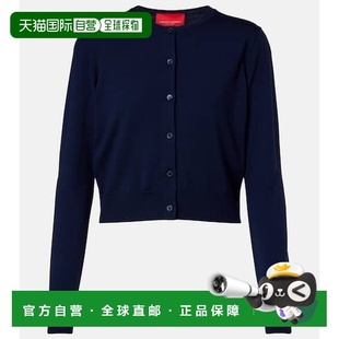 羊毛针织开衫 香港直邮CAROLINA 短款 女士 HERRERA