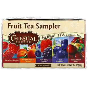 香港直发Celestial Seasonings水果茶清香淡雅醇厚芬芳清香四溢