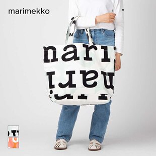 日本直邮Marimekko 女士手提包大容量包轻便091011 Ahkera Unikko