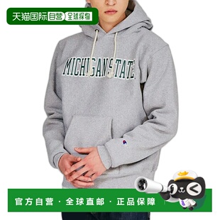 日本直邮CHAMPION 反向编织 (R) 连帽运动衫 密歇根州立大学 男士