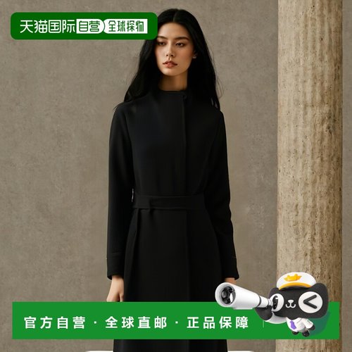 韩国直邮compagna 半领 A 字大衣-CW22CH3407607A