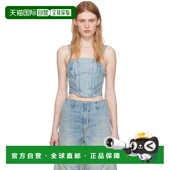 上装 1h可退 AWDNBU1004B 蓝色 Corset 香港直邮AMIRI 女士