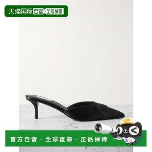 香港直邮潮奢 绸缎凉拖 Alaia AA3M109TK019 女士 1h可退