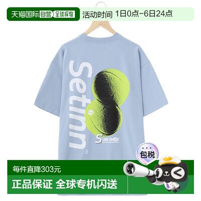 1h可退 日本直邮Setinn 男士限量款宽松图案T恤 24F019