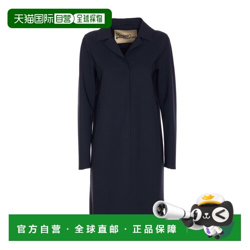 1h可退 欧洲直邮HERNO 女士外套 CA000521D13455S9200 SS2026 蓝