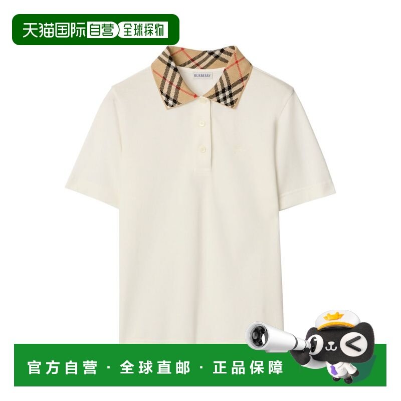 香港直邮BURBERRY 女士POLO衫 8118958B7078 SS2026 白色 White p,女装/女士精品,POLO衫,淘宝优惠券,粉丝福利购,淘宝优惠卷