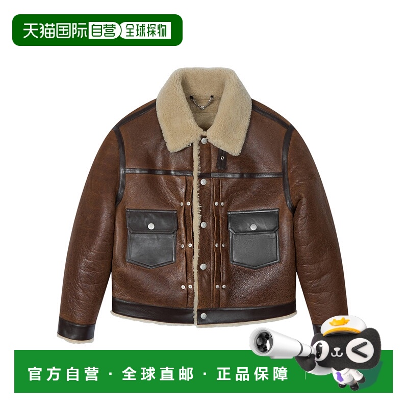 1h可退 香港直邮KENZO 女士西服 FF68LV3040AB90 AW2025 棕色 长