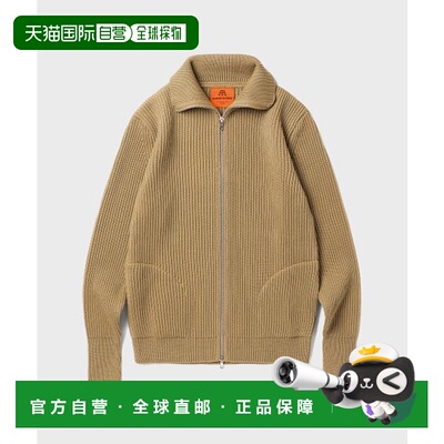 韩国直邮ANDERSEN-ANDERSEN 男士开衫NAVY FULLZIP POCKETS_Camel