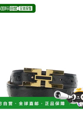 1h可退 香港直邮潮奢 Elisabetta Franchi 女士 Front 黑色带扣闭