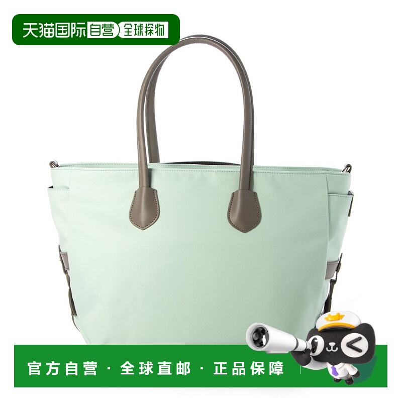 日本直邮Y'SACCS 尼龙×再生皮革钩扣2WAY托特包 M尺寸 [YS1509AW