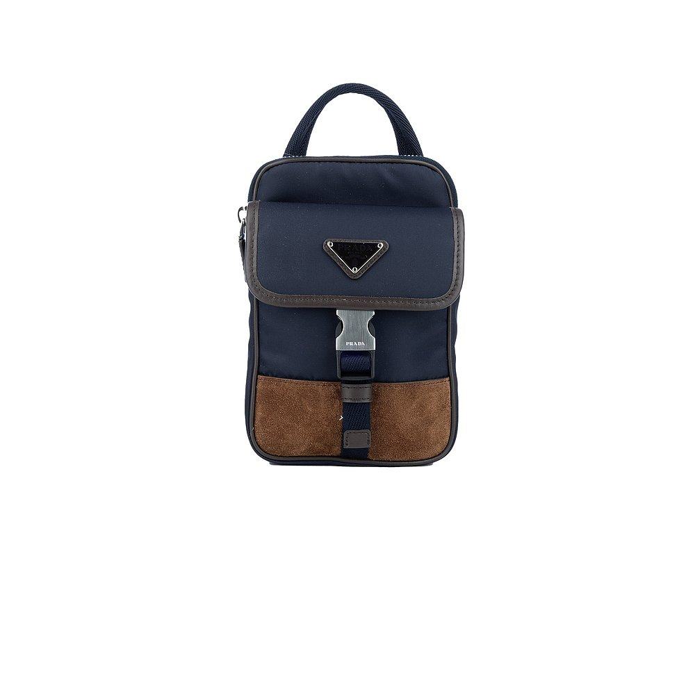 PRADA 男士斜挎包 2ZH194384F0C1B SS2025 花色 Prada Cover