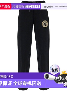 1h可退 香港直邮Versace 范思哲 女士 抽绳运动裤 10165601A10156
