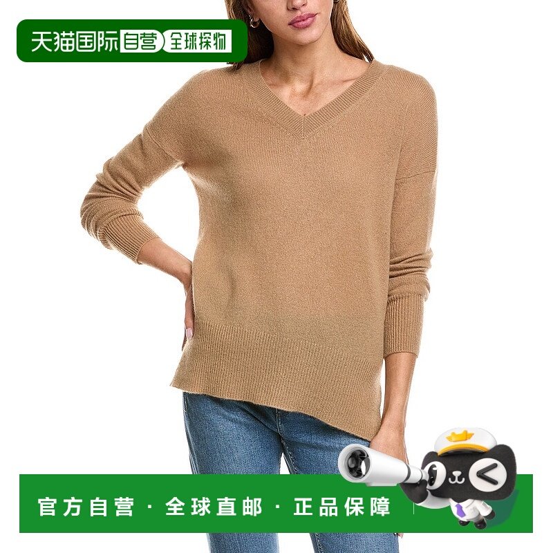 自营philosophy Oversized V-Neck Sweater - brown 美国奥莱直发