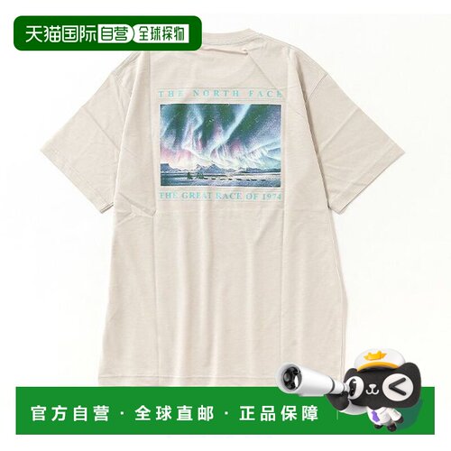 日本直邮北面THE NORTH FACE S/S GREAT RACE 背面印花舒适时尚百