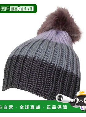 日本直邮PHENIX 女士滑雪单板 Time Travel Knit Hat针织帽 灰色