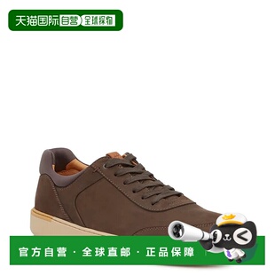 自营Hush Puppies Toby Sneakers Men's Chocolate Leather Lifes
