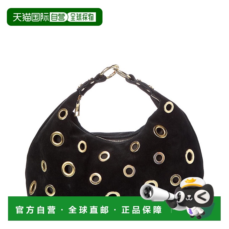 自营Persaman New York Isabella16 Studded Leather Shoulder Ba