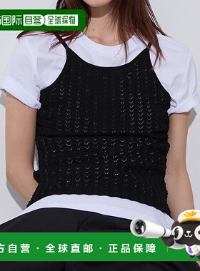 1h可退 日本直邮LE CIEL BLEU 女士镂空图案针织吊带背心 26A6130
