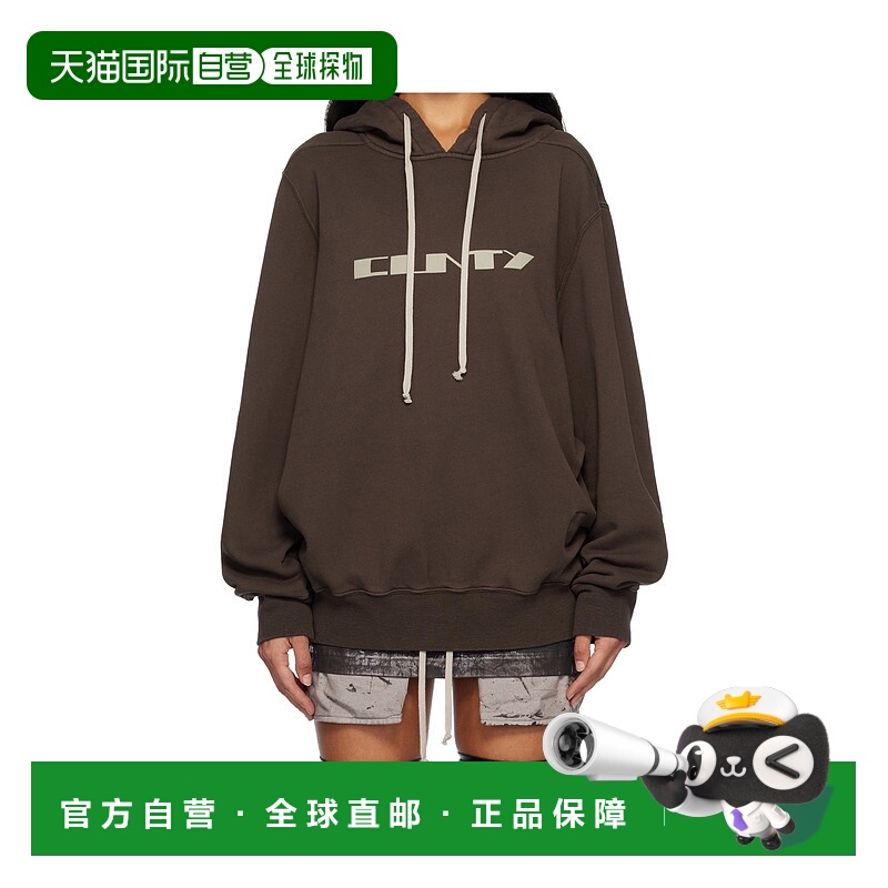香港直邮Rick Owens Drkshdw Concordians 大号连帽卫衣 DS02E724