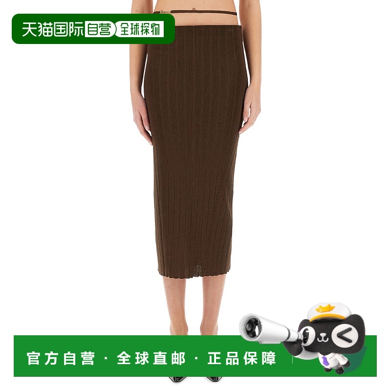 1h可退 香港直邮Jacquemus 女士 LA GONNA PRALU. 半身裙 251KN36