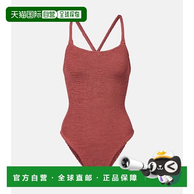 香港直邮HUNZA G 女士 Bette 泳衣 red红色 舒适时尚吊带背心