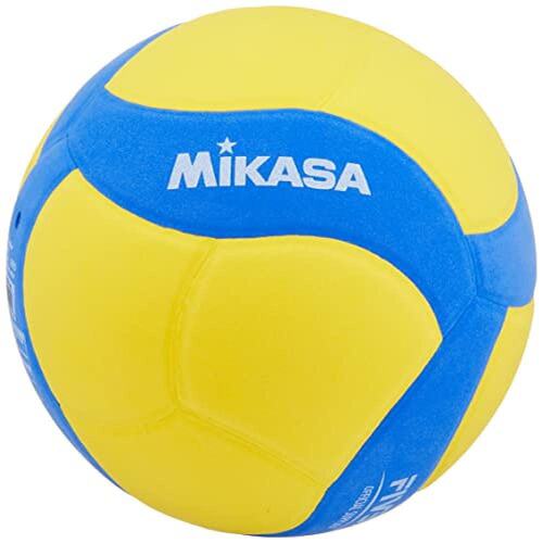 MIKASA Smile Volley 4号 VS160W-Y 黄色/蓝色 排球4号