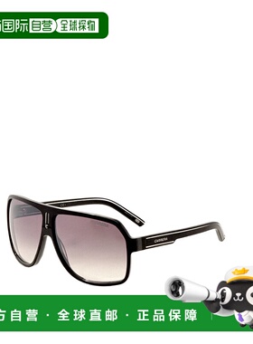 自营Carrera Men's Black Grey Crystal Black 62mm Sunglasses -