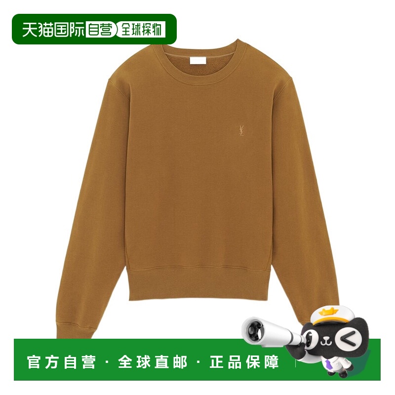 香港直邮Saint Laurent 徽标圆领卫衣 778465Y36SW