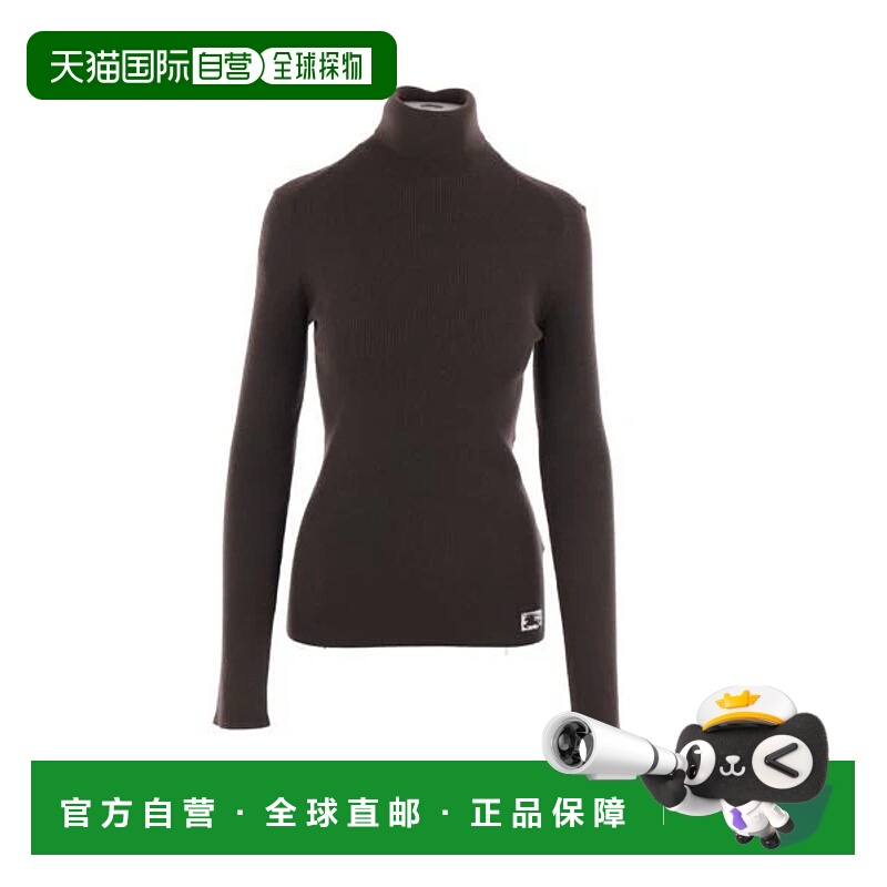 1h可退 香港直邮BURBERRY 女士针织衫 8077591B7319 AW2023 棕色