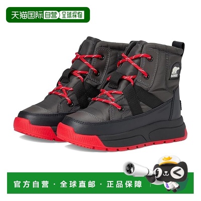 1h可退 香港直邮Sorel 冰熊 女童 Whitney III Mid 防水雪地靴(大