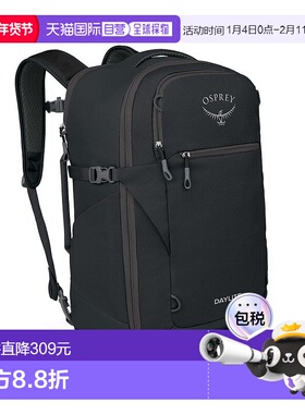 自营欧洲直邮Osprey Daylite Carry-On 35男女黑色涤纶随身旅行包