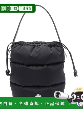 香港直邮MONCLER 女士单肩包 5I00002M6275999 AW2025 黑色 Black