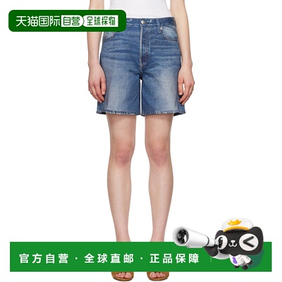 1h可退 香港直邮潮奢 rag bone 瑞格布恩 女士 蓝色 Miramar Terr