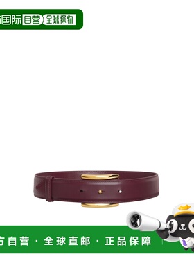 1h可退 香港直邮Alaia 皮革弧形腰带 AA1C2006I061皮带