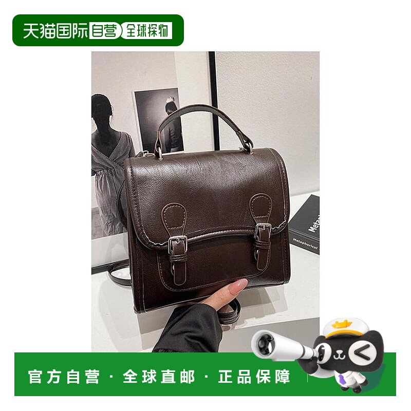 日本直邮日潮 GRL 2Way 方形翻盖腰带迷你双肩包 sda247斜挎包