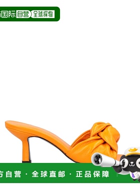 1h可退 香港直邮潮奢 BY FAR 女士 凉鞋 orange橙色 舒适时尚