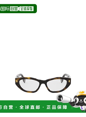 香港直邮FENDI 女士眼镜 FE50119I052 AW2025 白色