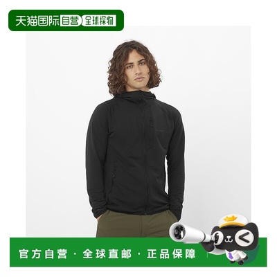 自营欧洲直邮Salomon萨洛蒙 ESSENTIAL LIGHTWARM系列男士深黑色