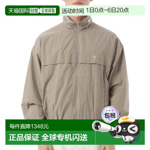 韩国直邮AMI HJK068 PA0009 0952 男士拉链立领夹克外套春秋男装
