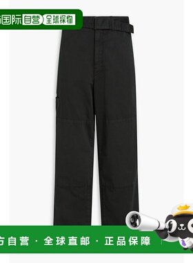 1h可退 香港直邮潮奢 Lemaire 男士 束带棉缎工装裤 PA1044LF1139