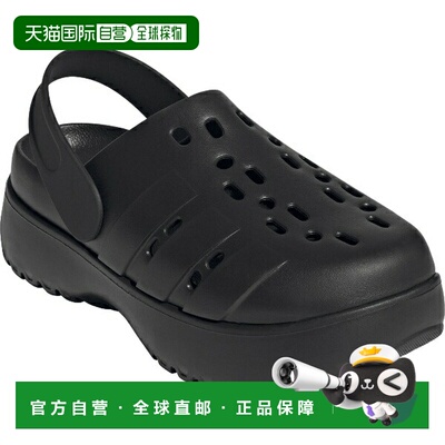 日本直邮adidas Adilette 女士厚底凉鞋 JP9577