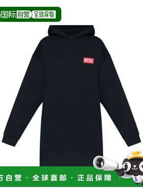 香港直邮25FW 长袖连帽连衣裙 Women