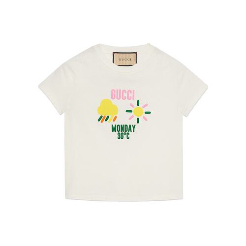 Gucci 圆领短袖T恤 768183XJGDE