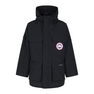 GOOSE AW2025 男士 2051M9061 黑色 外套 CANADA